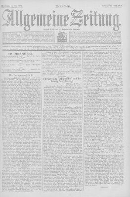 Allgemeine Zeitung Mittwoch 18. März 1908