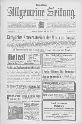 Allgemeine Zeitung Samstag 24. Juli 1915