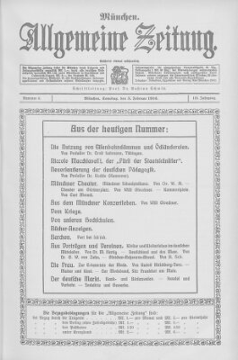 Allgemeine Zeitung Samstag 5. Februar 1916