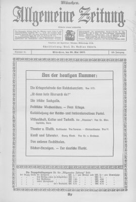 Allgemeine Zeitung Sonntag 20. Mai 1917