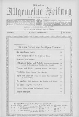 Allgemeine Zeitung Sonntag 9. Dezember 1917