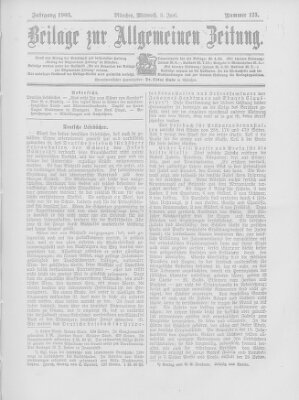 Allgemeine Zeitung Mittwoch 3. Juni 1903