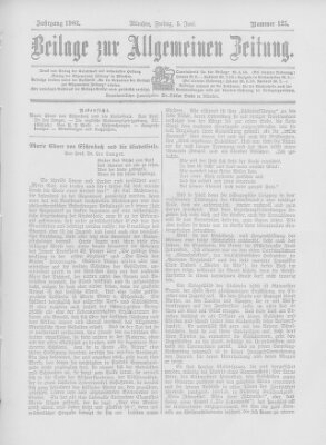 Allgemeine Zeitung Freitag 5. Juni 1903