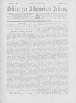 Allgemeine Zeitung Dienstag 9. Juni 1903