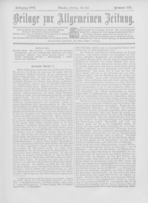 Allgemeine Zeitung Freitag 10. Juli 1903