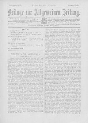 Allgemeine Zeitung Donnerstag 3. Dezember 1903