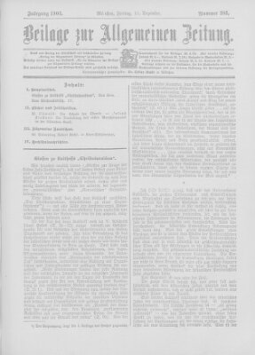 Allgemeine Zeitung Freitag 11. Dezember 1903