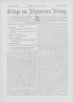 Allgemeine Zeitung Freitag 18. Dezember 1903