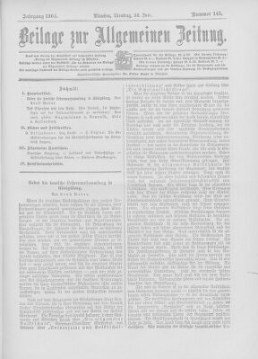 Allgemeine Zeitung Dienstag 28. Juni 1904