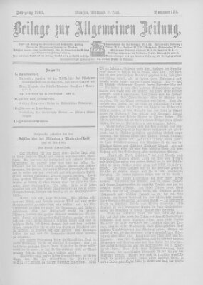 Allgemeine Zeitung Mittwoch 7. Juni 1905