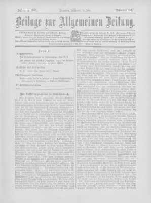 Allgemeine Zeitung Mittwoch 5. Juli 1905