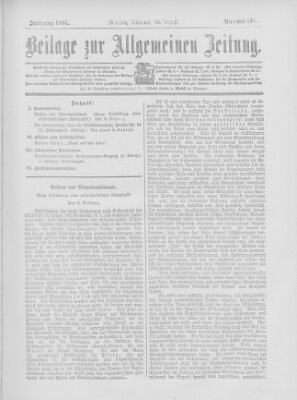 Allgemeine Zeitung Mittwoch 30. August 1905