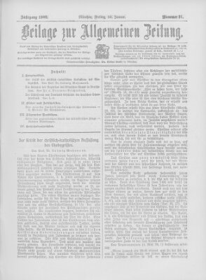 Allgemeine Zeitung Freitag 26. Januar 1906