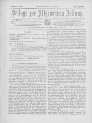 Allgemeine Zeitung Samstag 8. Dezember 1906