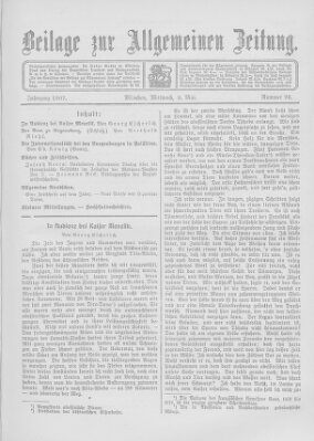 Allgemeine Zeitung Mittwoch 8. Mai 1907