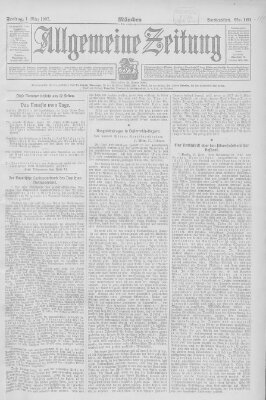 Allgemeine Zeitung Freitag 1. März 1907