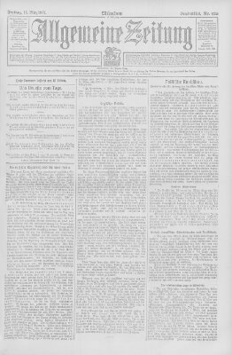 Allgemeine Zeitung Freitag 15. März 1907