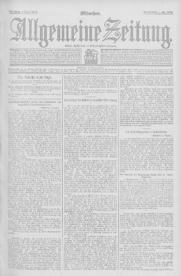 Allgemeine Zeitung Mittwoch 7. August 1907