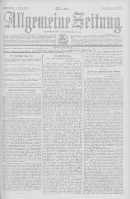 Allgemeine Zeitung Donnerstag 24. Oktober 1907