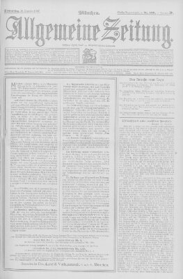 Allgemeine Zeitung Donnerstag 26. Dezember 1907