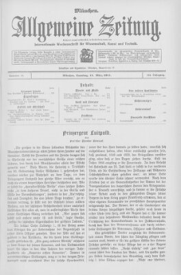 Allgemeine Zeitung Samstag 11. März 1911