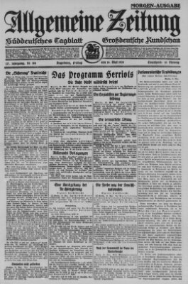 Allgemeine Zeitung Freitag 16. Mai 1924