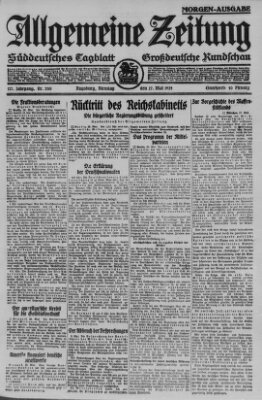 Allgemeine Zeitung Dienstag 27. Mai 1924