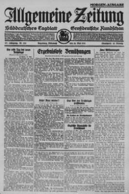 Allgemeine Zeitung Mittwoch 28. Mai 1924