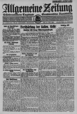 Allgemeine Zeitung Mittwoch 18. Juni 1924