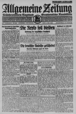 Allgemeine Zeitung Mittwoch 9. Juli 1924