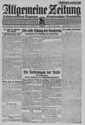 Allgemeine Zeitung Donnerstag 17. Juli 1924