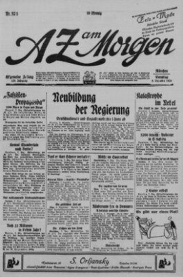 AZ am Morgen (Allgemeine Zeitung) Dienstag 8. Dezember 1925