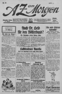 AZ am Morgen (Allgemeine Zeitung) Freitag 5. Februar 1926