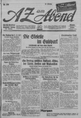 AZ am Abend (Allgemeine Zeitung) Freitag 5. November 1926