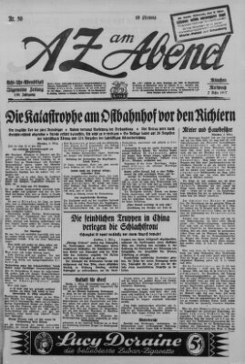 AZ am Abend (Allgemeine Zeitung) Mittwoch 2. März 1927