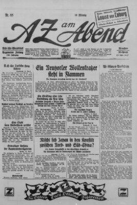 AZ am Abend (Allgemeine Zeitung) Mittwoch 13. April 1927