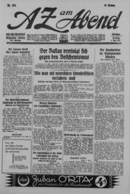 AZ am Abend (Allgemeine Zeitung) Freitag 6. Mai 1927