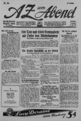 AZ am Abend (Allgemeine Zeitung) Dienstag 10. Mai 1927