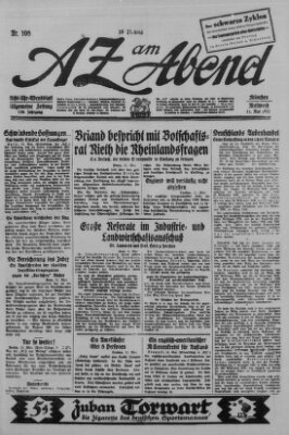 AZ am Abend (Allgemeine Zeitung) Mittwoch 11. Mai 1927