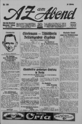 AZ am Abend (Allgemeine Zeitung) Mittwoch 8. Juni 1927