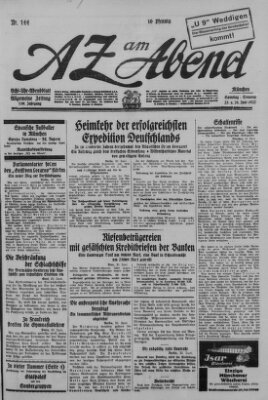 AZ am Abend (Allgemeine Zeitung) Sonntag 26. Juni 1927