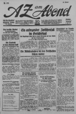 AZ am Abend (Allgemeine Zeitung) Dienstag 5. Juli 1927