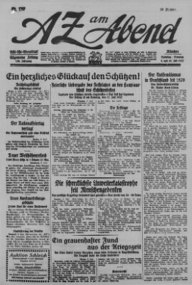 AZ am Abend (Allgemeine Zeitung) Samstag 9. Juli 1927