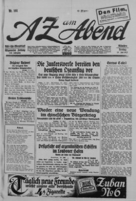 AZ am Abend (Allgemeine Zeitung) Freitag 15. Juli 1927