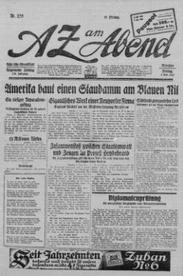 AZ am Abend (Allgemeine Zeitung) Freitag 4. November 1927