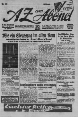 AZ am Abend (Allgemeine Zeitung) Dienstag 1. Mai 1928