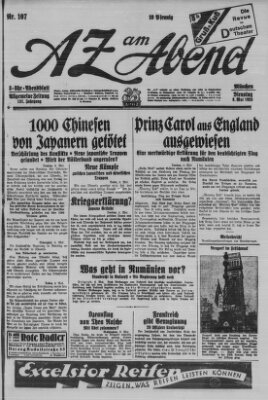 AZ am Abend (Allgemeine Zeitung) Dienstag 8. Mai 1928