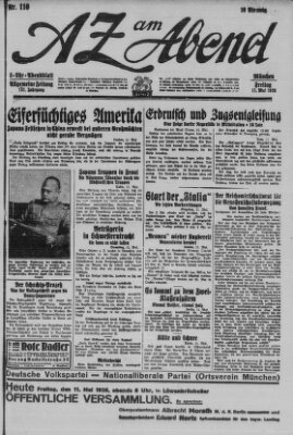 AZ am Abend (Allgemeine Zeitung) Freitag 11. Mai 1928