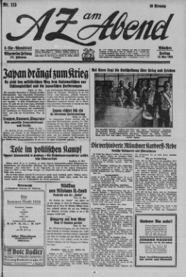 AZ am Abend (Allgemeine Zeitung) Freitag 18. Mai 1928