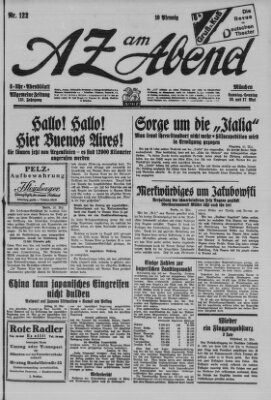 AZ am Abend (Allgemeine Zeitung) Sonntag 27. Mai 1928